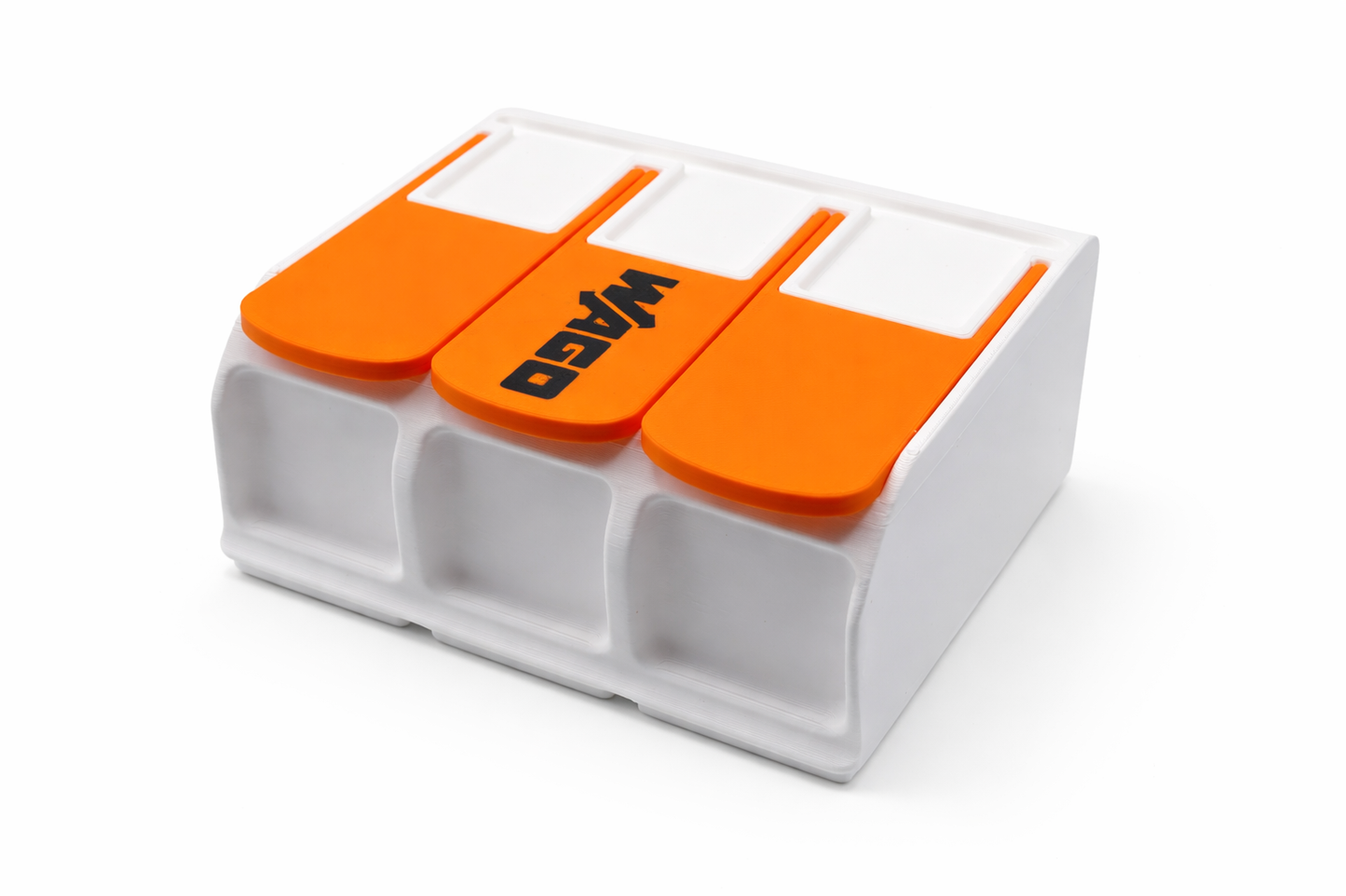 WAGO 221 Wire Connector Storage Box Magnetic Organiser 2/3/4 Compartment